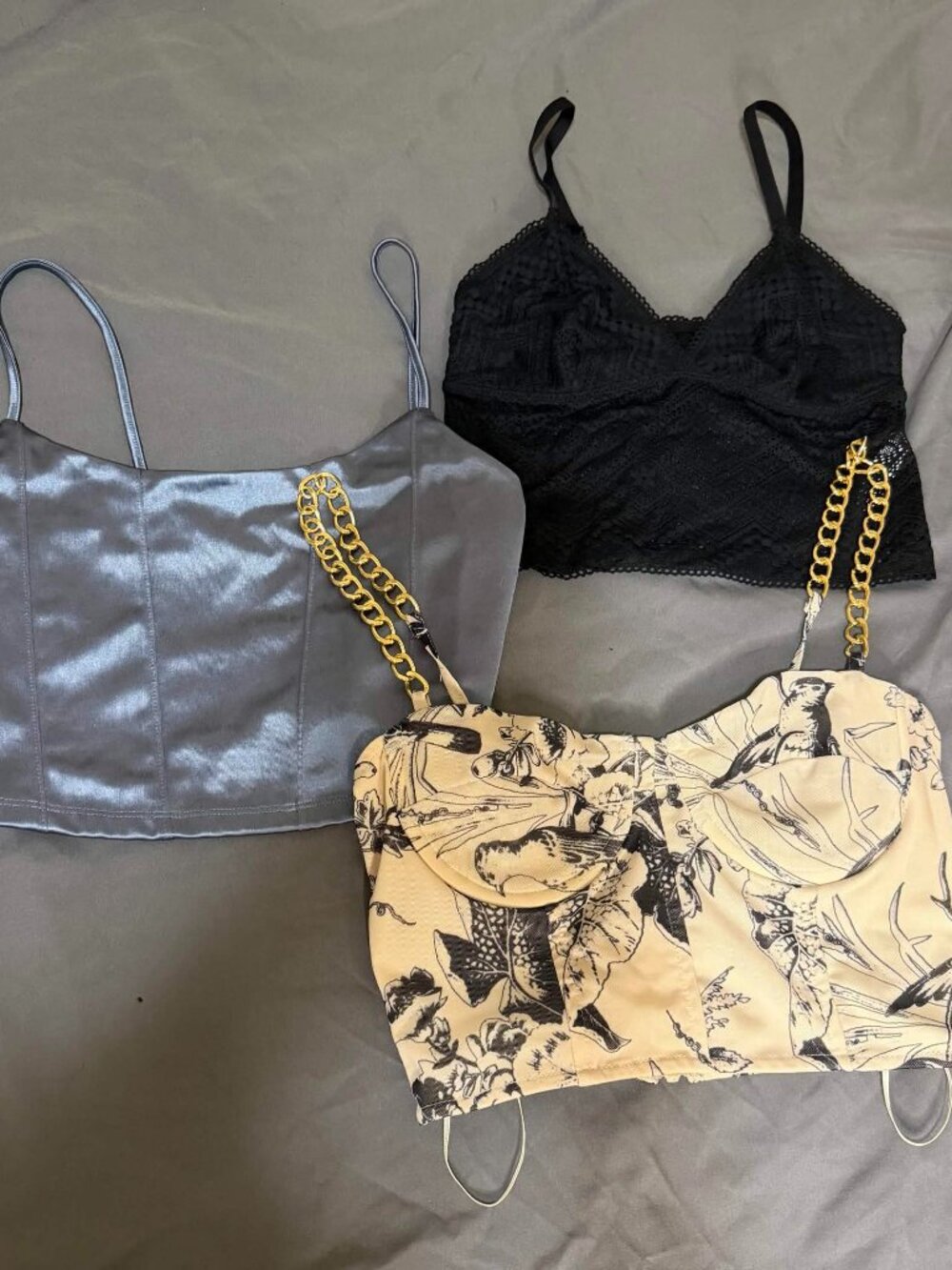 Aeropostale Auden Fashion Nova Crop Top Woman's Small Glam Bundle